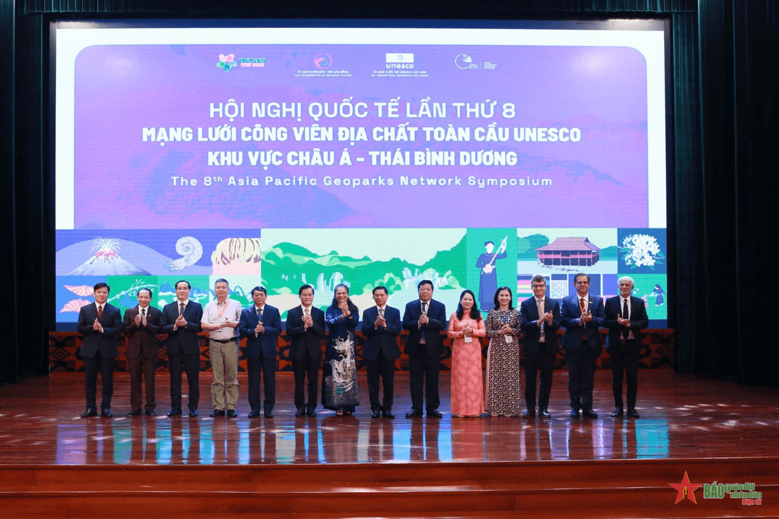 Khai mạc Hội nghị quốc tế lần thứ 8 Mạng lưới Công viên địa chất toàn cầu UNESCO khu vực châu Á - Thái Bình Dương năm 2024