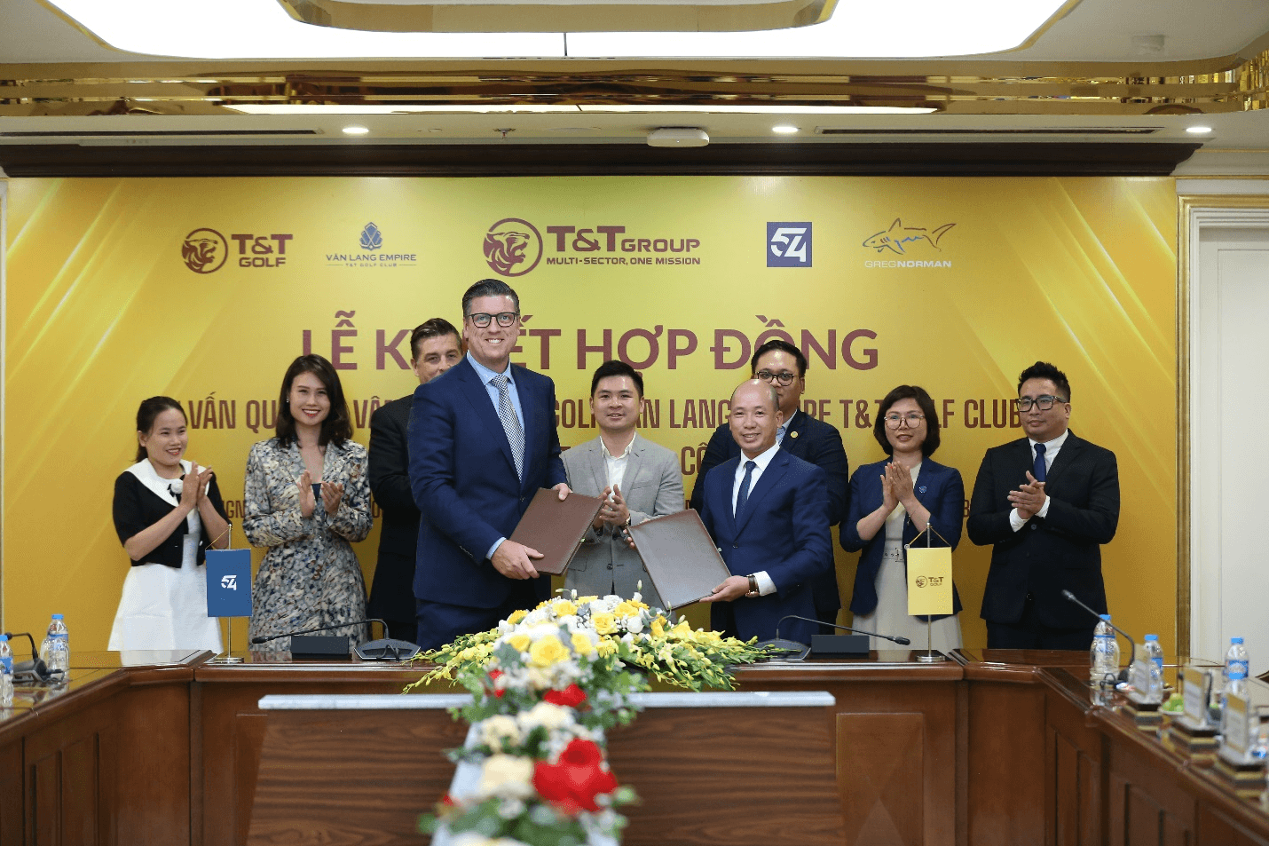 T&T Golf hiện thực hóa khát vọng đưa sân Văn Lang Empire T&T Golf Club đạt chuẩn quốc tế qua việc hợp tác cùng 54