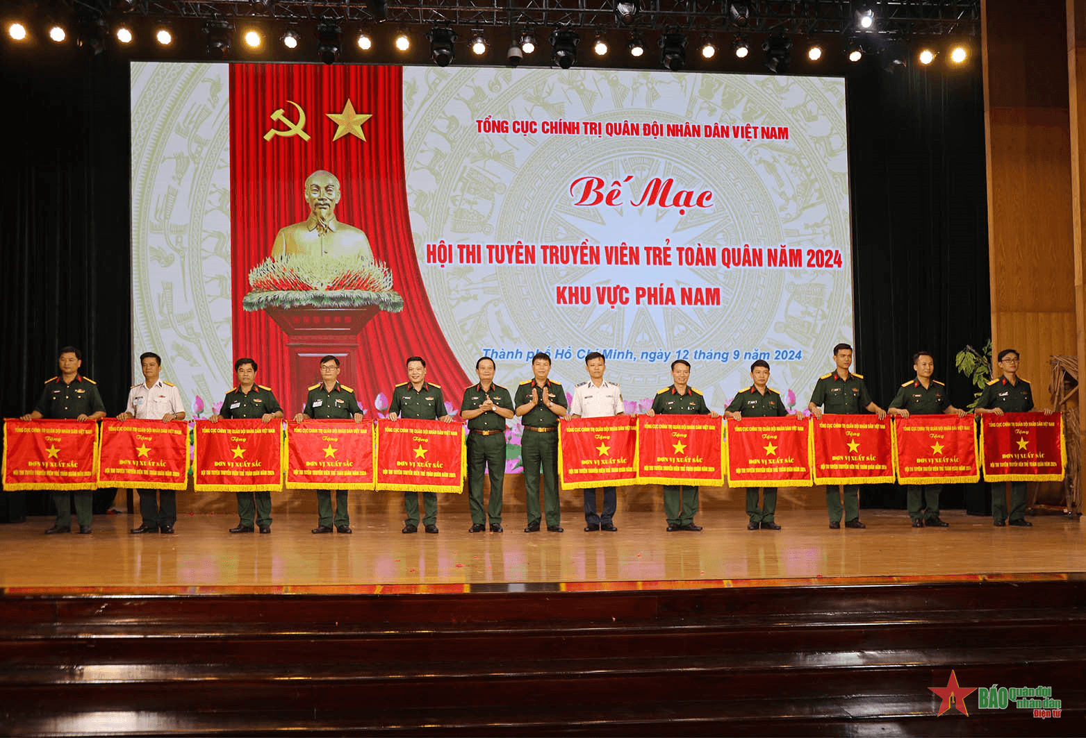Bế mạc Hội thi tuyên truyền viên trẻ toàn quân, khu vực phía Nam