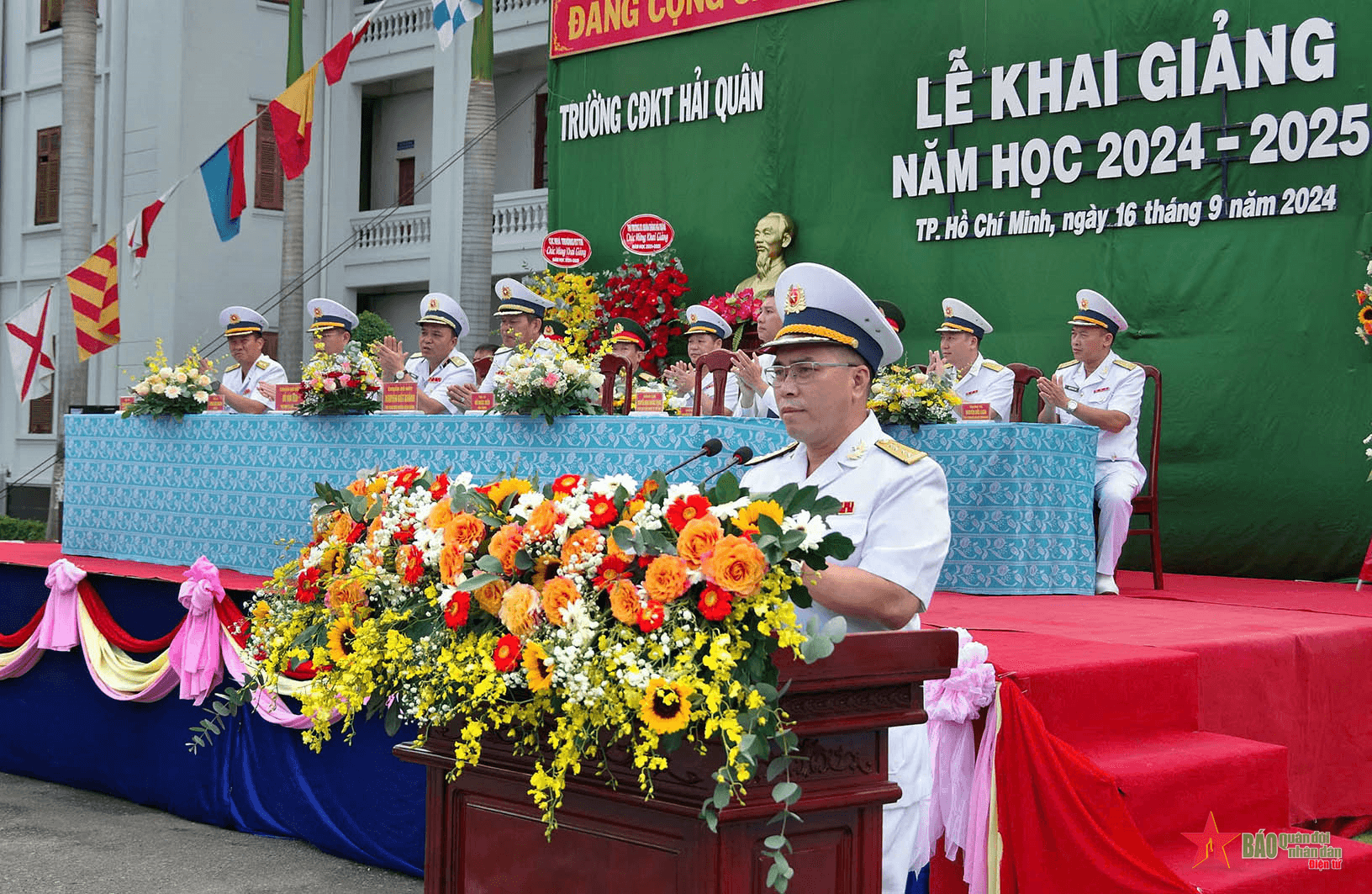 Trường Cao đẳng Kỹ thuật Hải quân khai giảng năm học 2024-2025