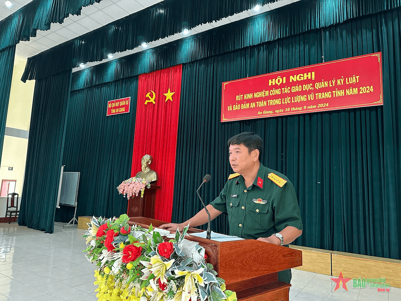 An Giang: Rút kinh nghiệm công tác giáo dục, quản lý kỷ luật và bảo đảm an toàn