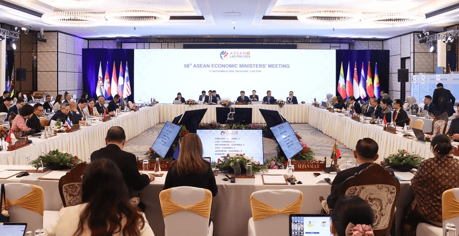 Khai mạc Hội nghị Bộ trưởng Kinh tế ASEAN lần thứ 56 tại Lào