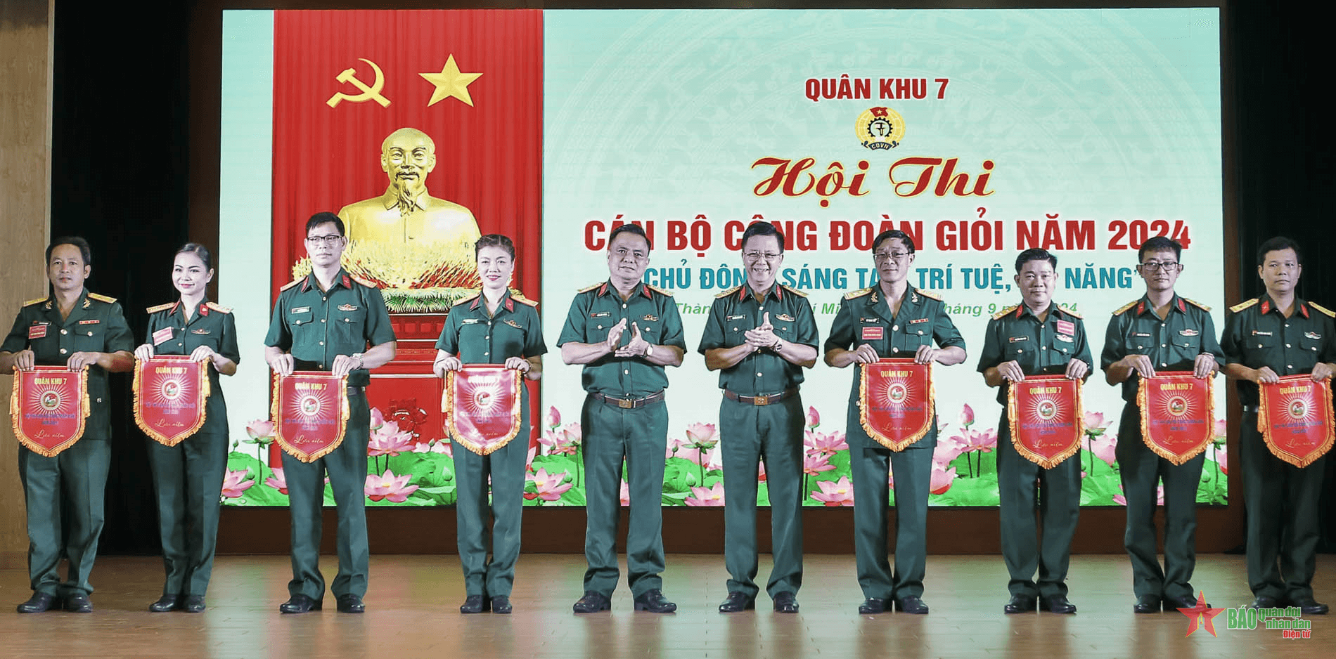 Quân khu 7 Hội thi “Cán bộ công đoàn giỏi” năm 2024