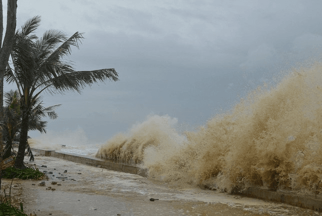 Bão số 4 hiện cách Đà Nẵng khoảng 160km, chiều nay sẽ đổ bộ Quảng Trị - Quảng Nam