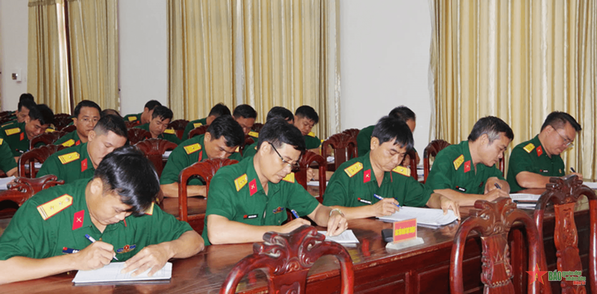 Sư đoàn 5 (Quân khu 7) tổ chức kiểm tra nhận thức chính trị