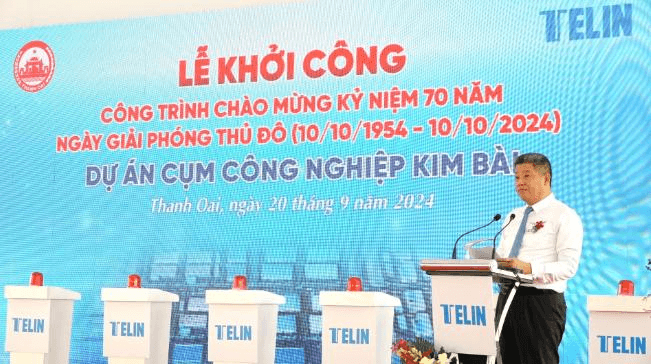Thanh Oai: Khởi công xây dựng Cụm công nghiệp Kim Bài và nâng cấp tỉnh lộ 429A
