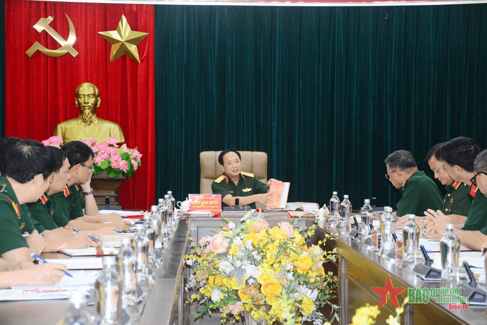 Chuẩn bị chu đáo cho Hội thảo khoa học “Tổng cục Chính trị Quân đội nhân dân Việt Nam – 80 năm vững bước dưới cờ Đảng”