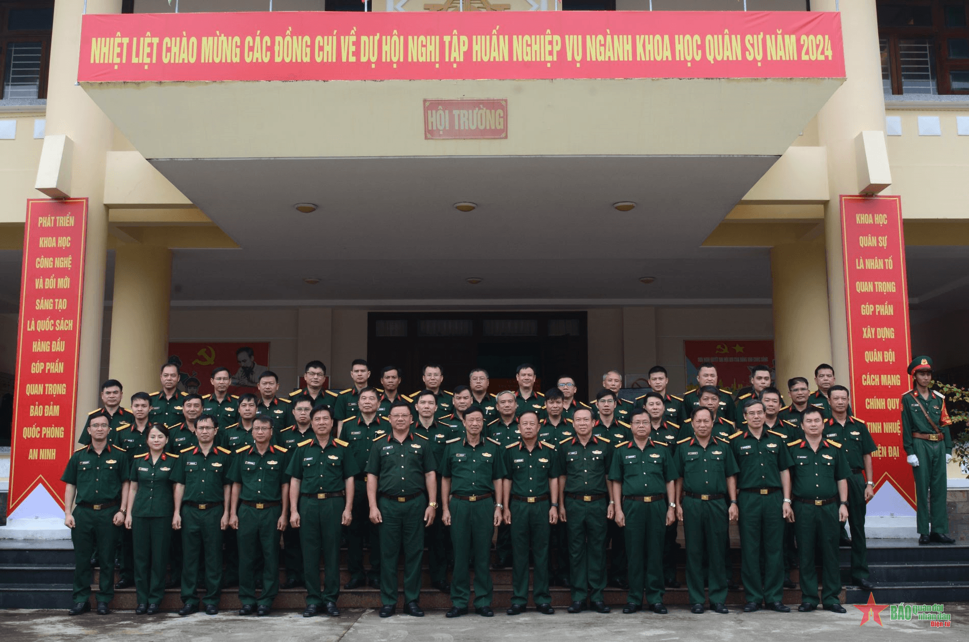 Tập huấn nghiệp vụ ngành khoa học quân sự toàn quân