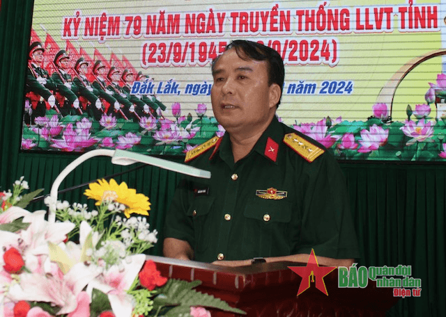 Kỷ niệm 79 năm Ngày truyền thống lực lượng vũ trang tỉnh Đắk Lắk