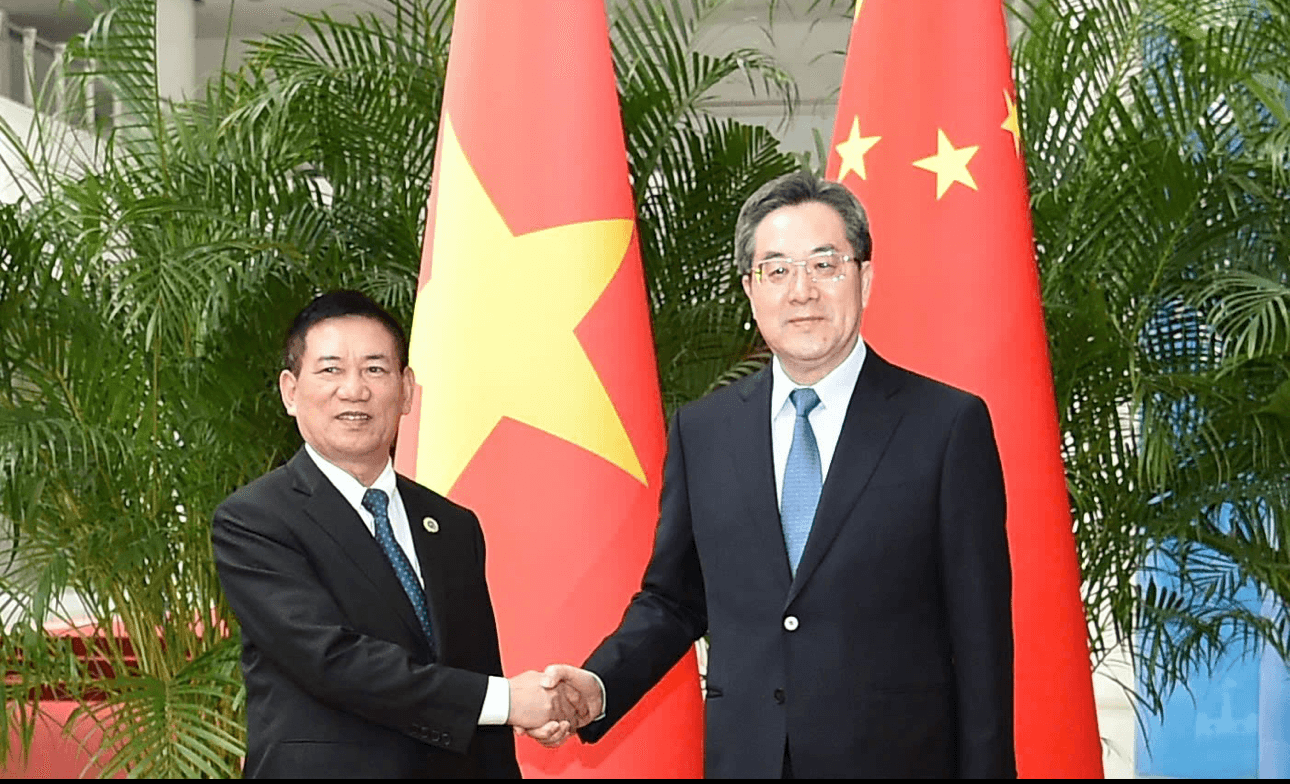 Phó thủ tướng Hồ Đức Phớc hội đàm với Phó thủ tướng Trung Quốc Đinh Tiết Tường
