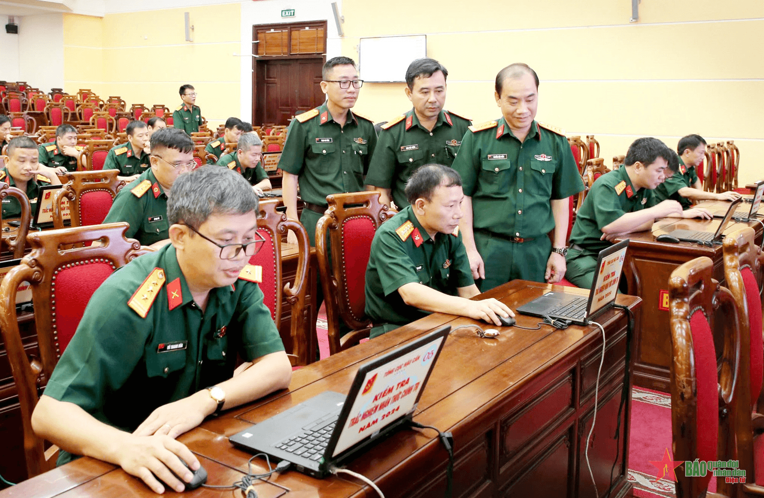 Tổng cục Hậu cần kiểm tra nhận thức chính trị năm 2024