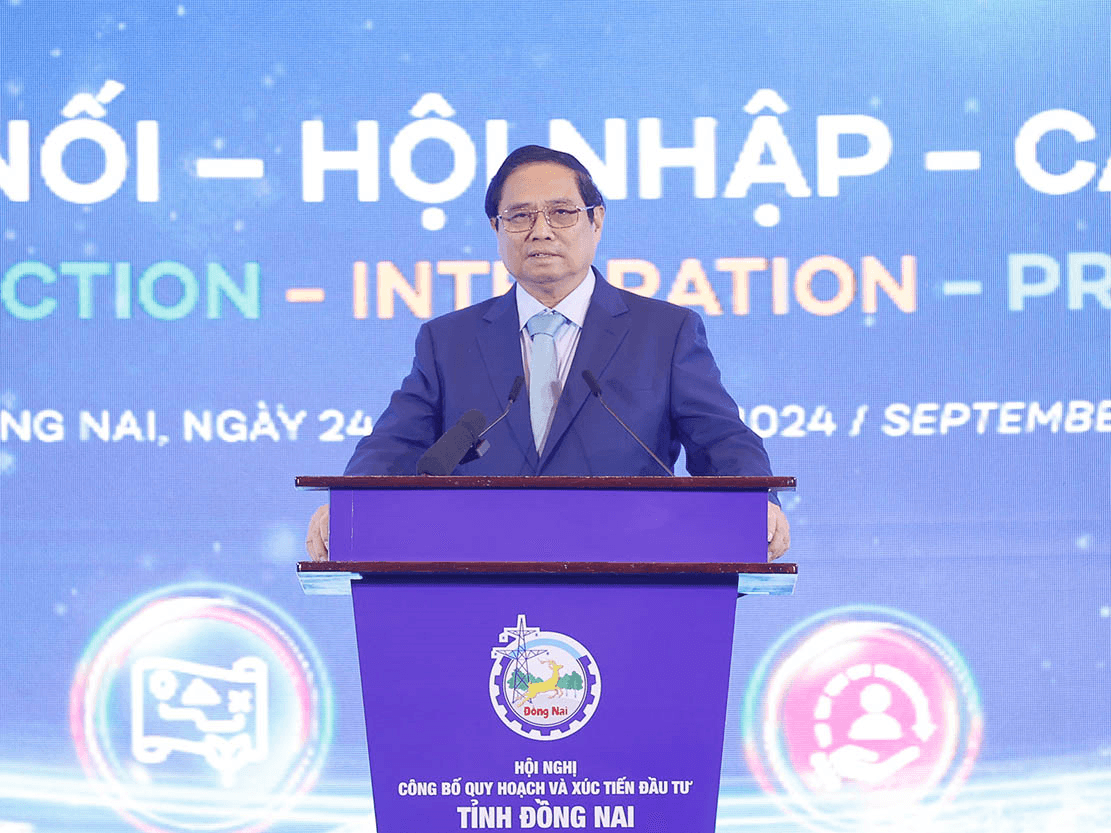Thủ tướng Chính phủ Phạm Minh Chính dự hội nghị công bố quy hoạch tỉnh Đồng Nai