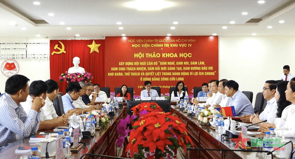 Xây dựng đội ngũ cán bộ “6 dám” ở vùng Đồng bằng sông Cửu Long