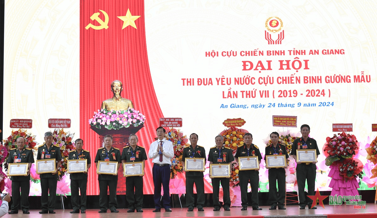 Đại hội thi đua yêu nước Cựu chiến binh gương mẫu tỉnh An Giang lần thứ VII