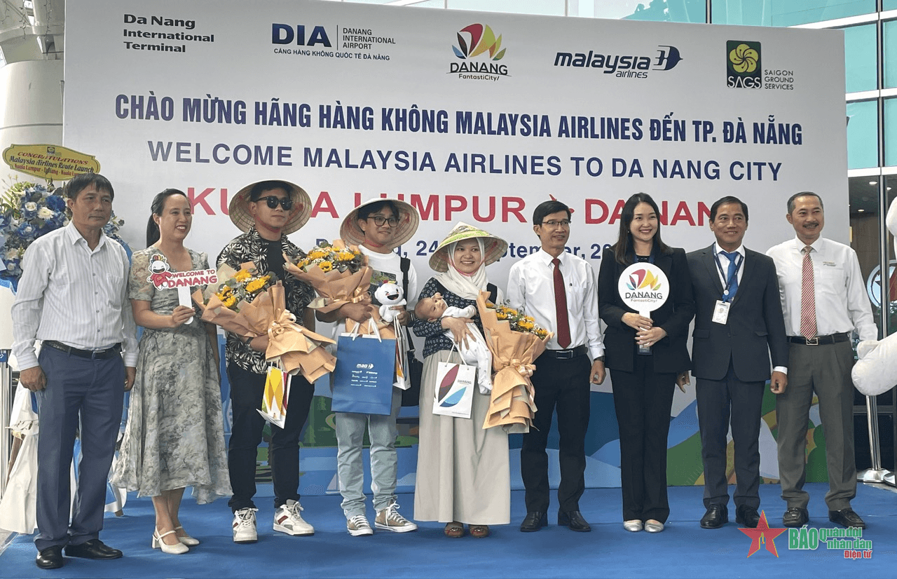 Đà Nẵng đón chuyến bay đầu tiên từ Malaysia Airlines