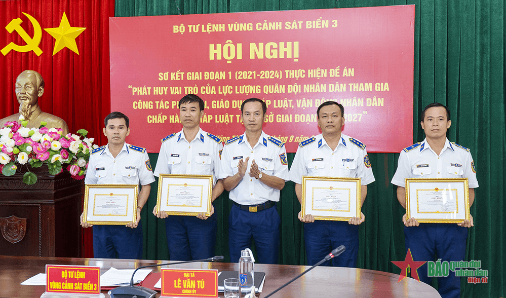 Bộ tư lệnh Vùng Cảnh sát biển 3 tích cực, chủ động tuyên truyền pháp luật