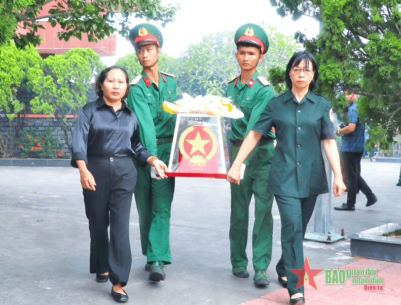 Thị xã An Khê (tỉnh Gia Lai): Tổ chức Lễ truy điệu và an táng 5 hài cốt liệt sĩ