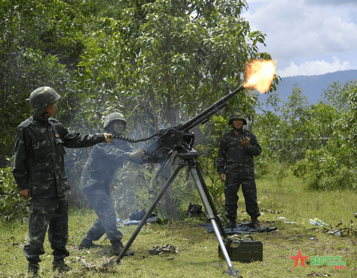 An Giang: Hoàn thành diễn tập khu vực phòng thủ thị xã Tịnh Biên