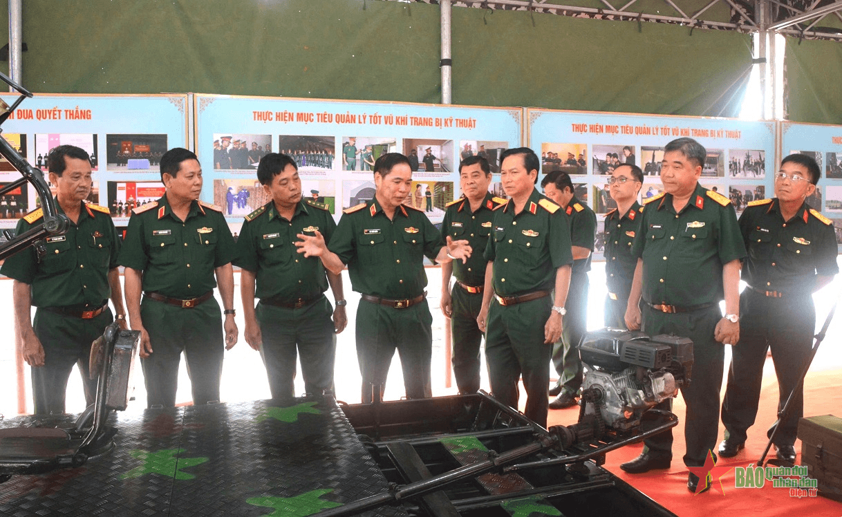 Quân khu 9: Công tác kỹ thuật từng bước đi vào nền nếp, chính quy, vững chắc