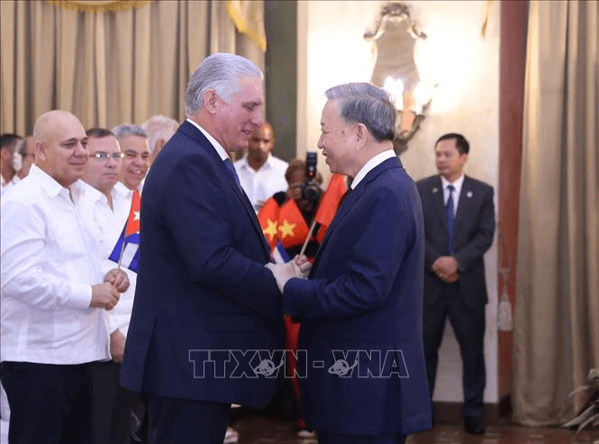 Tổng Bí thư, Chủ tịch nước Tô Lâm gửi Điện cảm ơn Bí thư Thứ nhất, Chủ tịch Cuba Miguel Díaz-Canel Bermúdez
