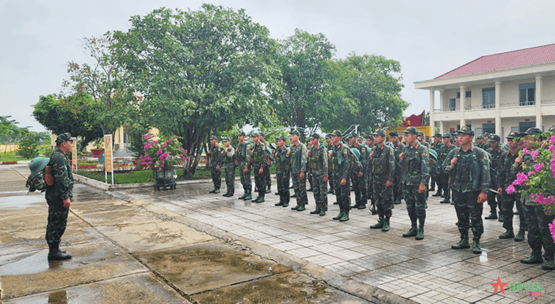 Bộ Chỉ huy Quân sự tỉnh Tây Ninh diễn tập chiến thuật vòng tổng hợp cấp đại đội