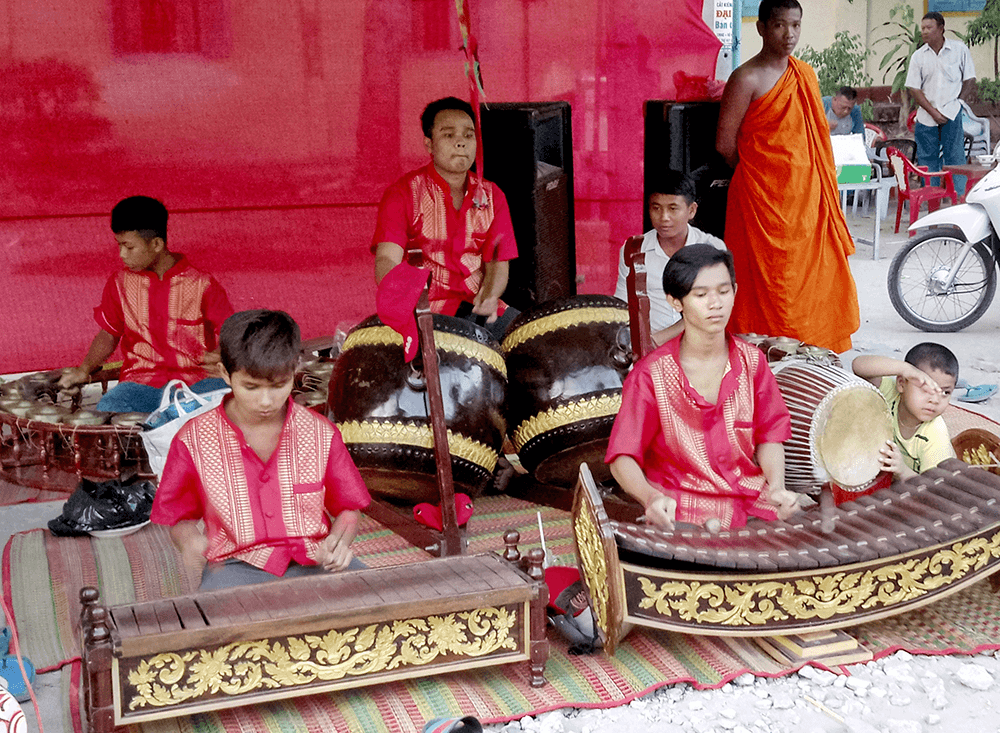 Độc đáo nhạc ngũ âm của đồng bào Khmer