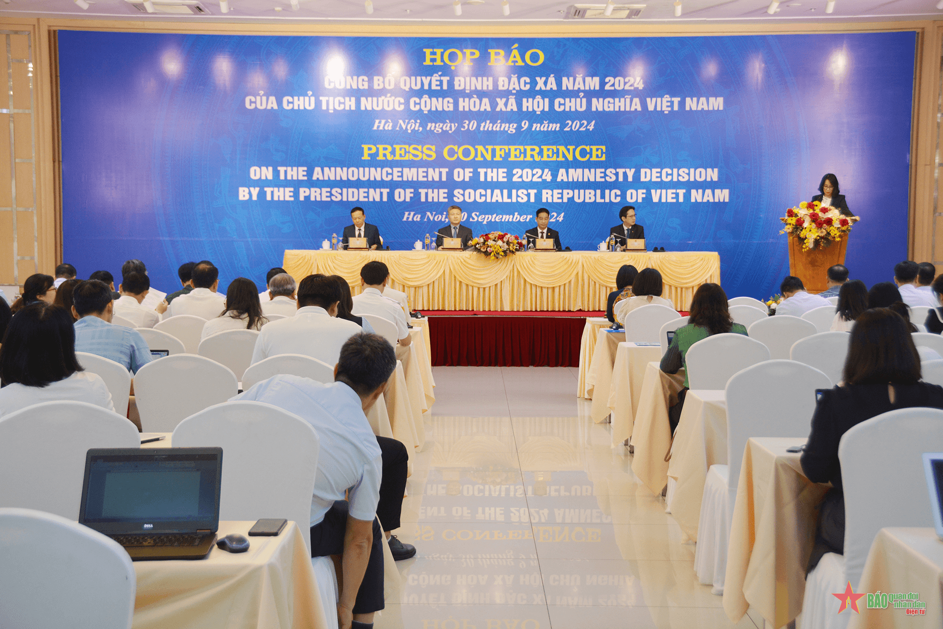 Công bố Quyết định đặc xá của Chủ tịch nước đối với 3.763 phạm nhân