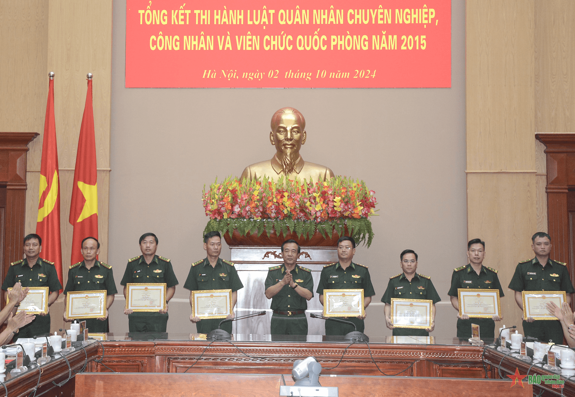 Bộ tư lệnh Bộ đội Biên phòng tổng kết thi hành Luật Quân nhân chuyên nghiệp, công nhân và viên chức quốc phòng