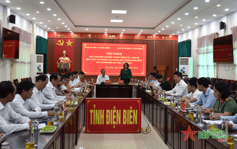 Trao đổi kinh nghiệm về bảo vệ nền tảng tư tưởng của Đảng