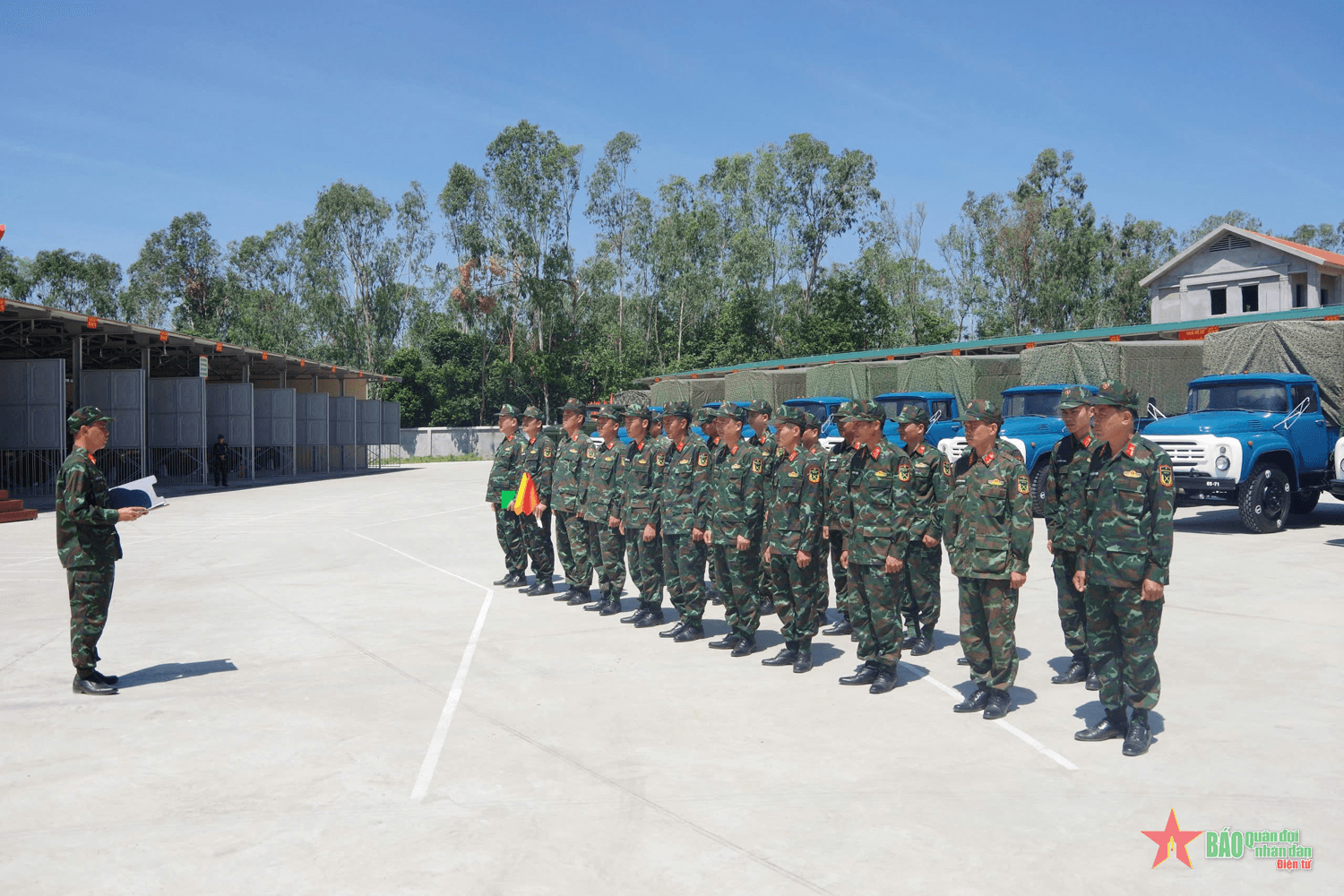Cục Vận tải chấm thi toàn diện các tiểu đoàn thuộc Lữ đoàn 971