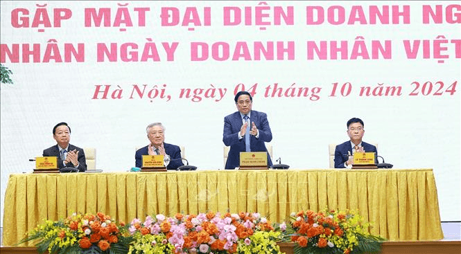 Thủ tướng Phạm Minh Chính: Doanh nghiệp, doanh nhân Việt Nam thực hiện 5 tiên phong phát triển cùng đất nước