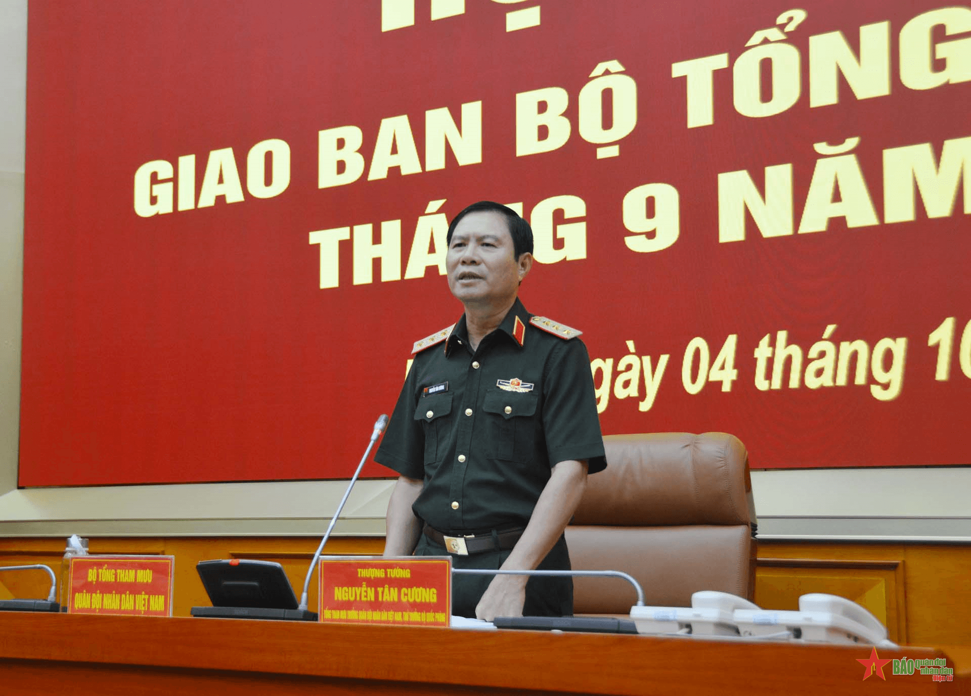 Thượng tướng Nguyễn Tân Cương: Toàn quân đã thực hiện tốt nhiệm vụ “chiến đấu trong thời bình"