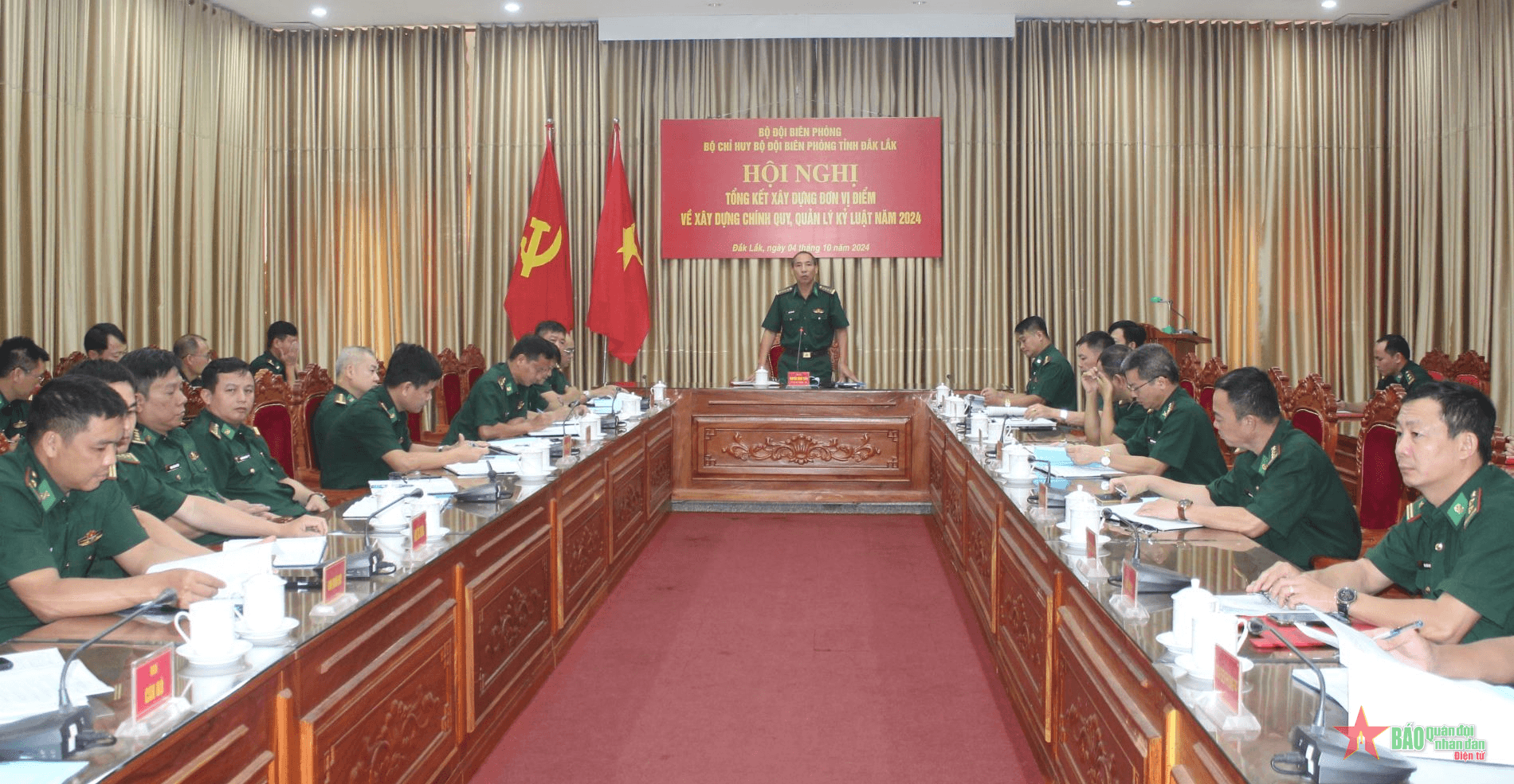 Bộ đội Biên phòng tỉnh Đắk Lắk: Tổng kết xây dựng đơn vị điểm về xây dựng chính quy, quản lý kỷ luật