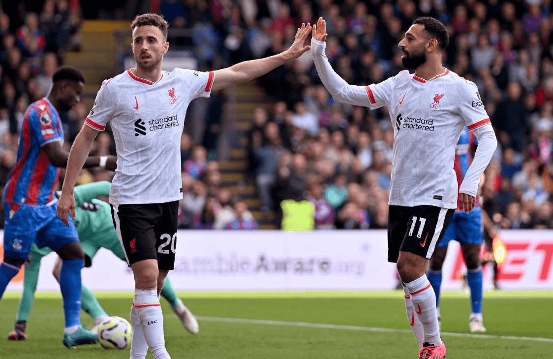 Kết quả Ngoại hạng Anh: Liverpool thắng tối thiểu Crystal Palace