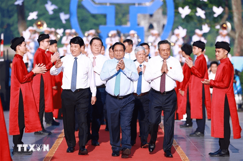 Hùng tráng “Ngày hội Văn hóa vì hòa bình” chào mừng kỷ niệm 70 năm Ngày Giải phóng Thủ đô