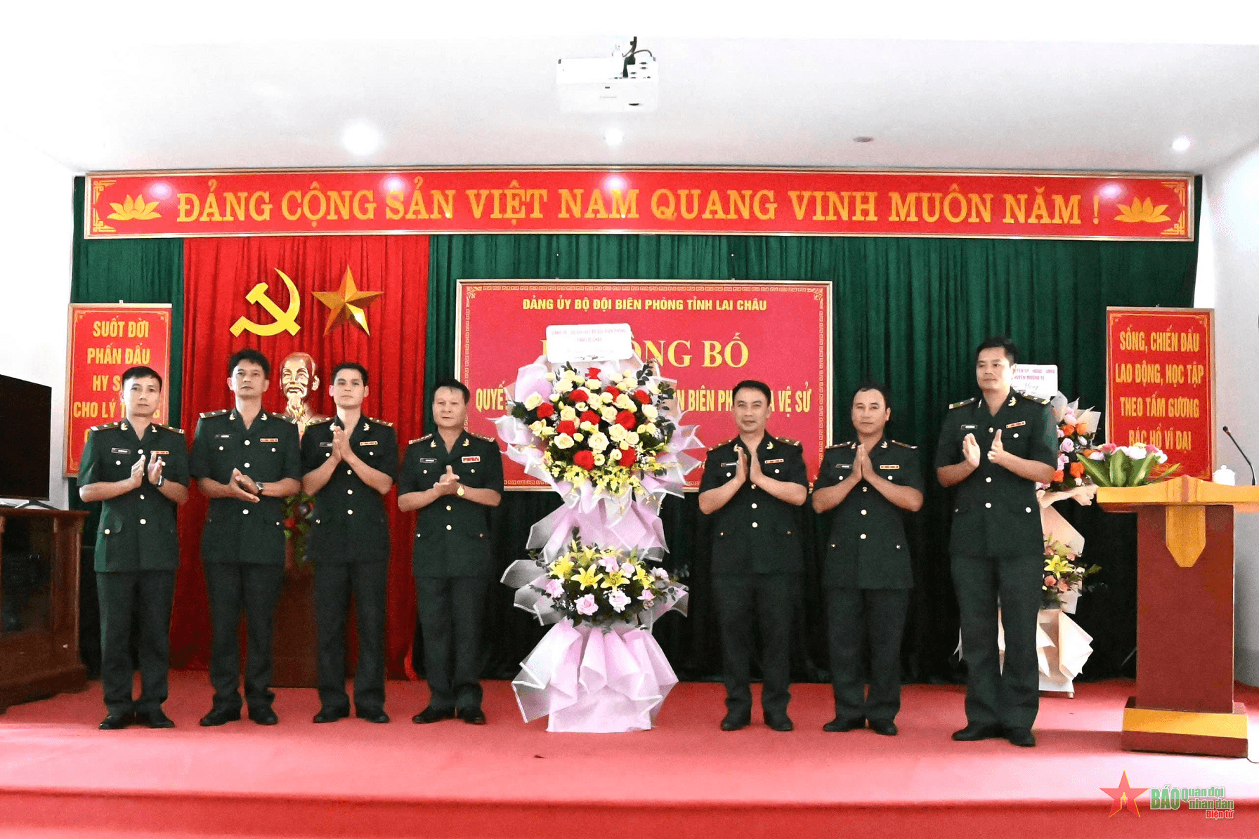 Thành lập Đảng bộ Đồn Biên phòng Pa Vệ Sử