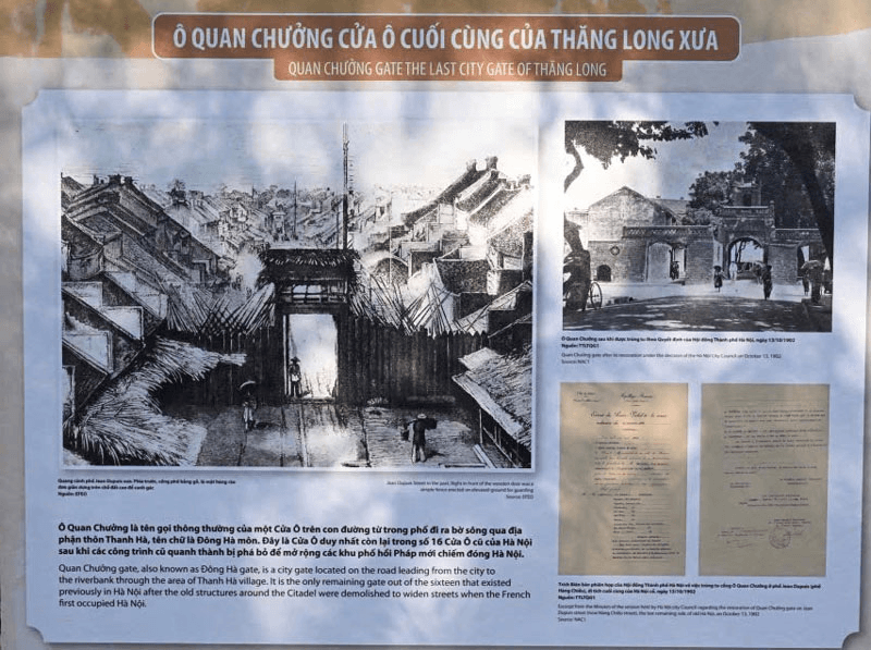 Trưng bày "Hà Nội và những cửa ô”