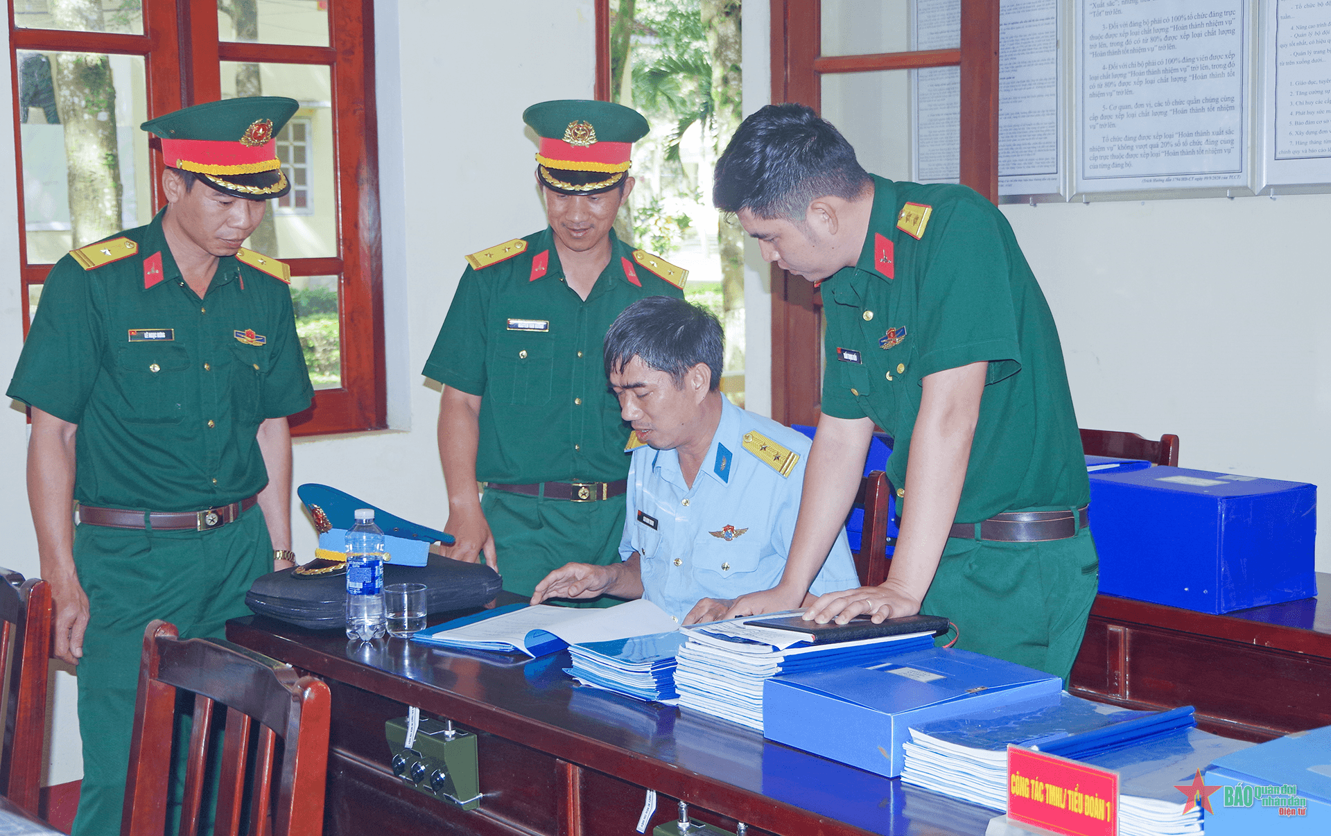Cục Phòng không Lục quân kiểm tra tại Lữ đoàn Pháo Phòng không 234