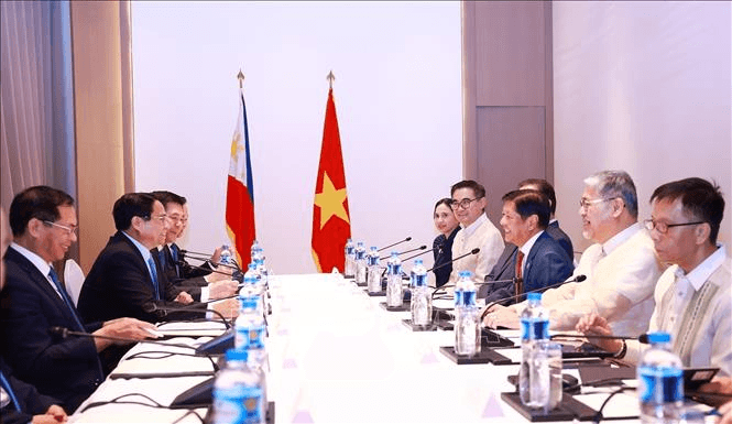 Thủ tướng Phạm Minh Chính hội kiến Tổng thống Philippines