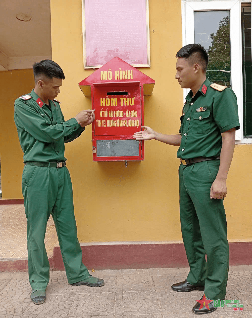Điểm hay từ hòm thư "Kết nối hậu phương, xây dựng tình yêu thương đồng đội"