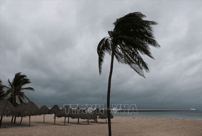 Bão Milton di chuyển phức tạp, áp sát bang Florida (Mỹ)