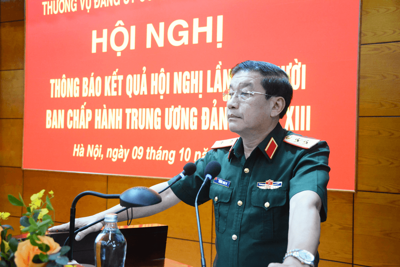 Thường vụ Đảng ủy Cơ quan Tổng cục Chính trị thông báo kết quả Hội nghị lần thứ 10, Ban Chấp hành Trung ương Đảng Khóa XIII