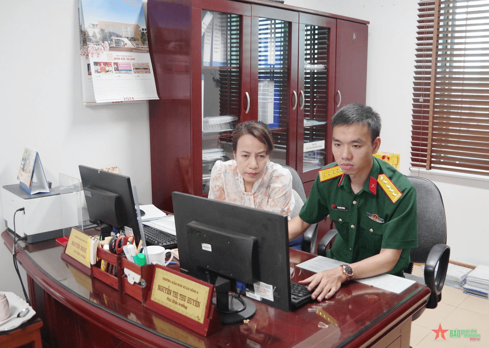 Hưởng ứng Ngày Chuyển đổi số ở Trung tâm 186: Mô hình “Tin học cho em”