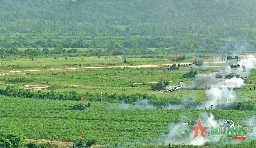 Rèn luyện đơn vị, tôi luyện bộ đội qua diễn tập