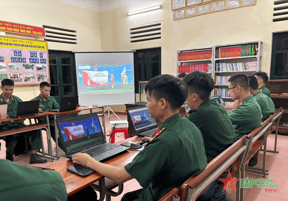 Sôi nổi đêm thi trực tuyến tìm hiểu 80 năm Ngày thành lập Quân đội nhân dân Việt Nam
