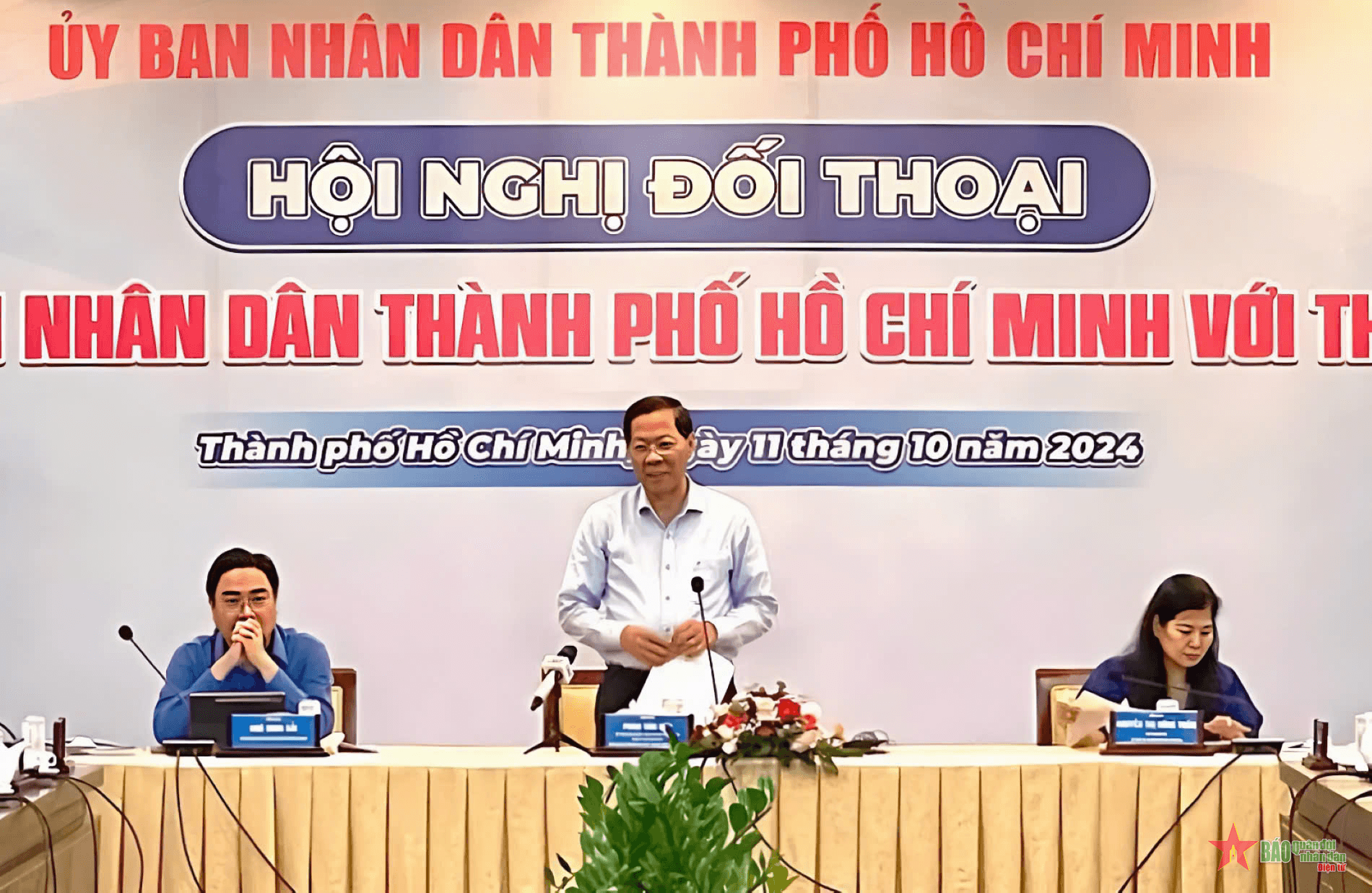 Hội nghị đối thoại giữa Lãnh đạo UBND TP Hồ Chí Minh với thanh niên năm 2024