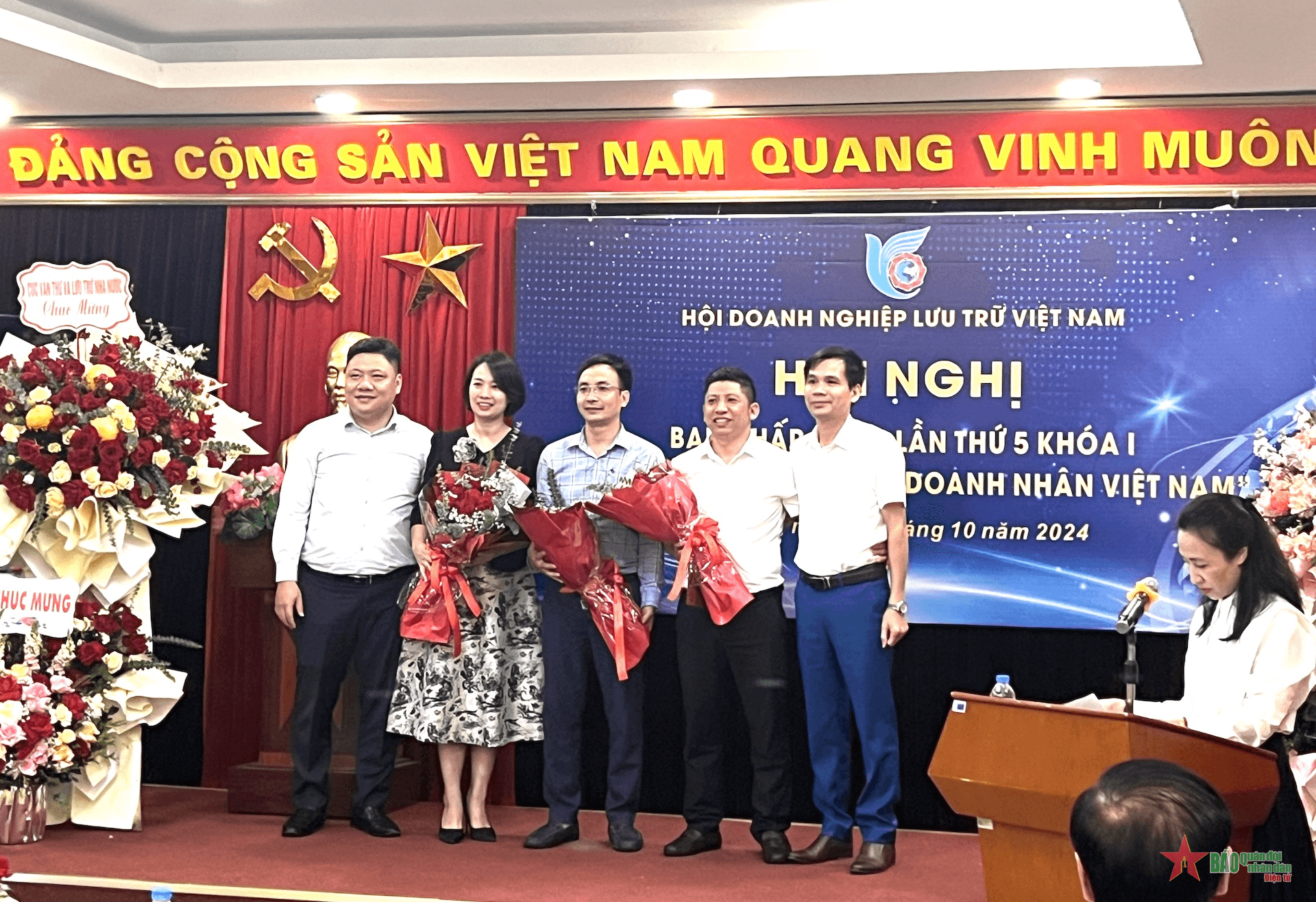Hội Doanh nghiệp lưu trữ Việt Nam tổ chức Hội nghị Ban Chấp hành lần thứ 5 (khóa I)