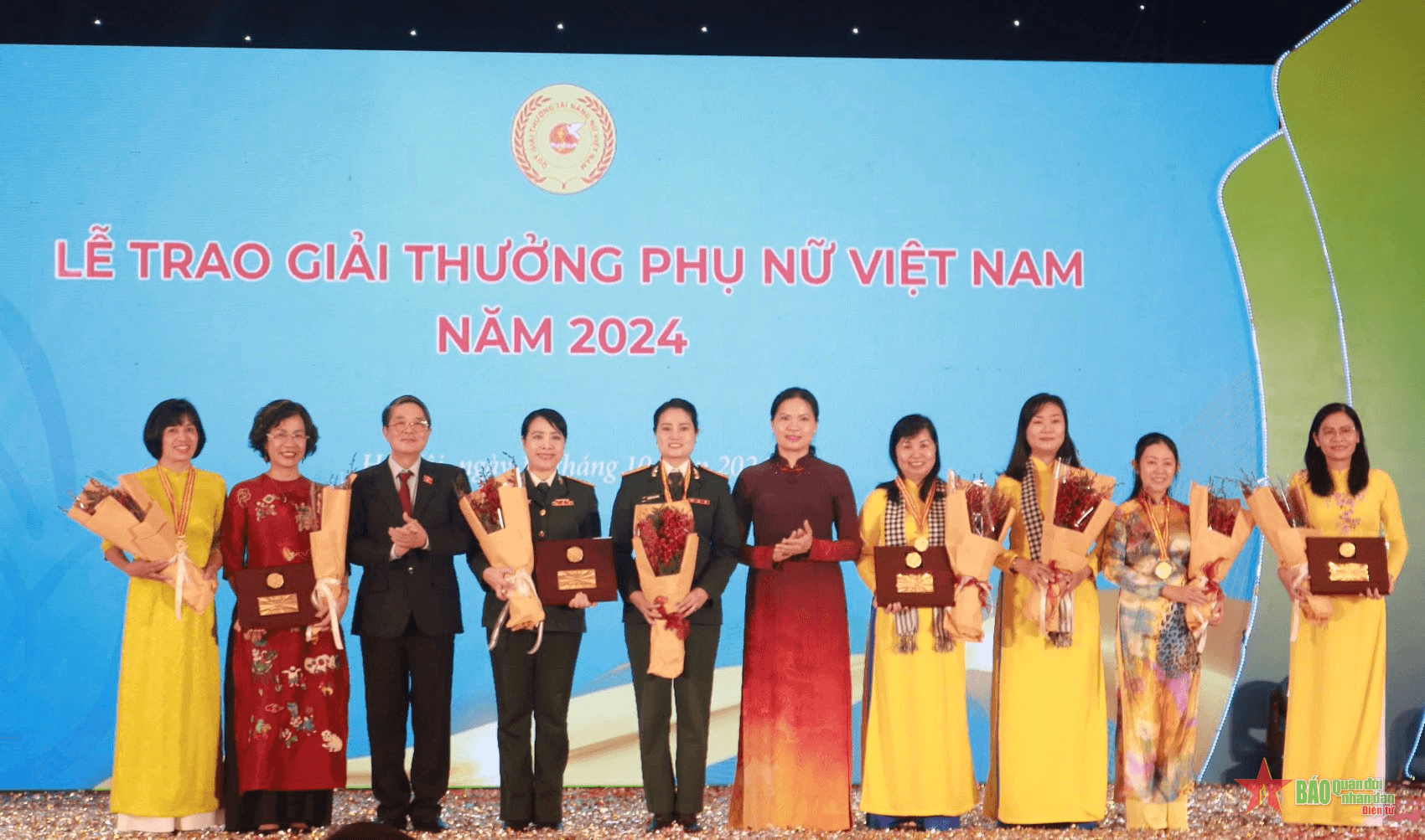 4 tập thể và 11 cá nhân xuất sắc được nhận Giải thưởng Phụ nữ Việt Nam 2024