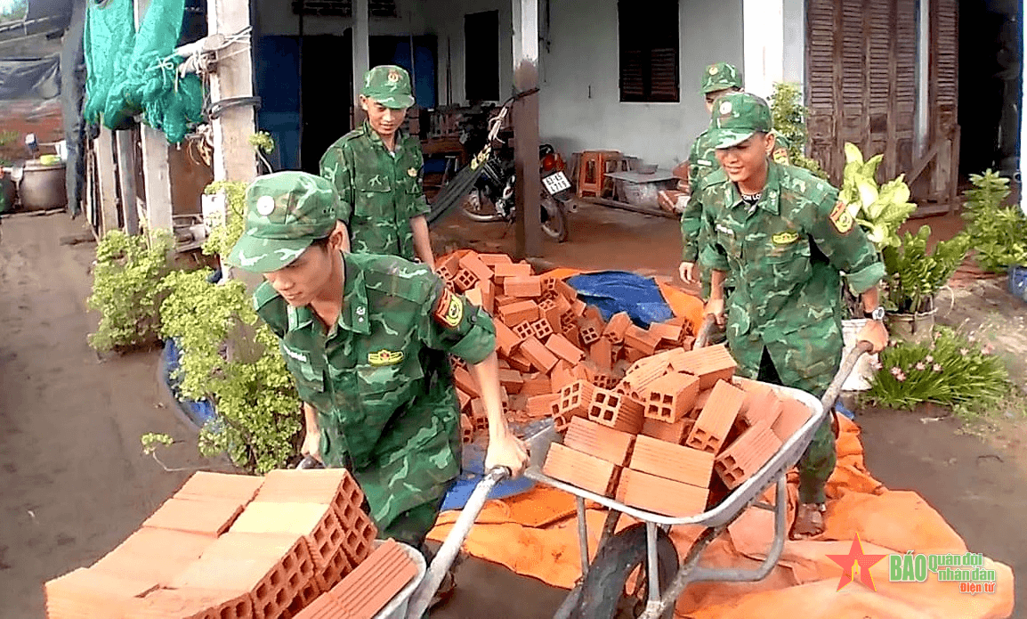 Nghĩa tình mái ấm ở biên giới biển Bến Tre
