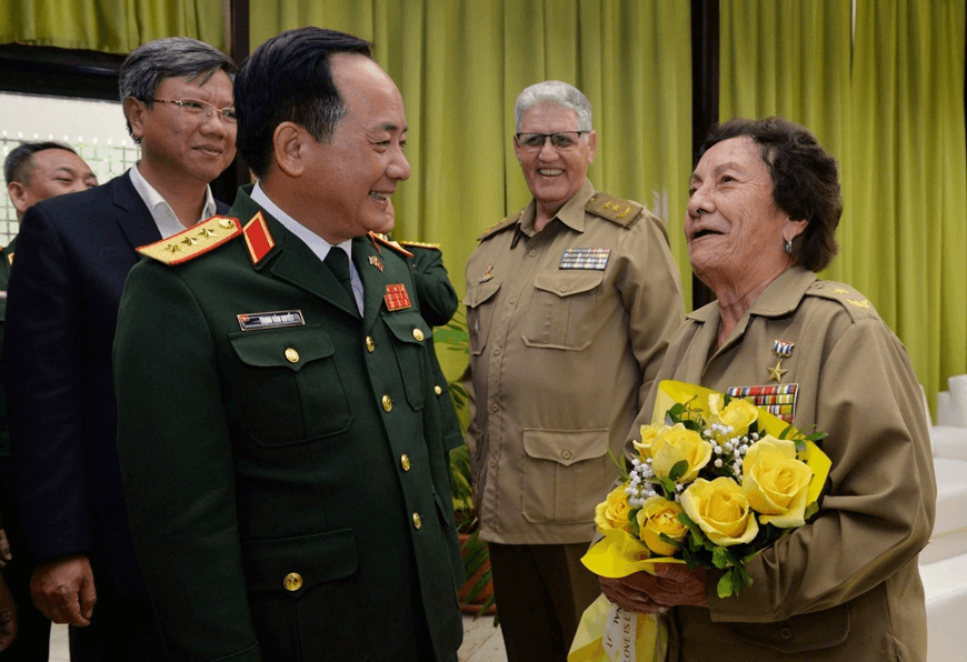 Một số hình ảnh hoạt động của Thượng tướng Trịnh Văn Quyết và đoàn đại biểu chính trị cấp cao Quân đội nhân dân Việt Nam tại Cuba
